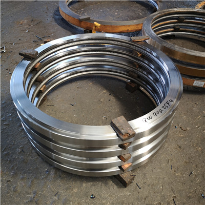 A6-11E4 external gear slewing rings(14.685*8.27*1.97inch) for Tunnel boring machines
