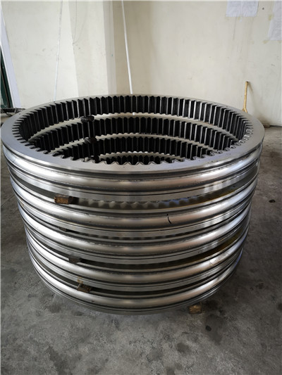 A18-80E1 external gear slewing rings(91.199*69.5*7inch) for Tunnel boring machines