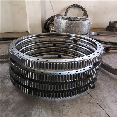 3R6-63P9 no gear heavy duty slewing bearing(68.31*57.28*4.72inch) for Large industrial turntables