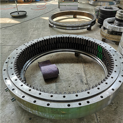 SD.855.25.00.B No gear slewing ring rotary bearing (855*655*63mm) for slewing tower cranes