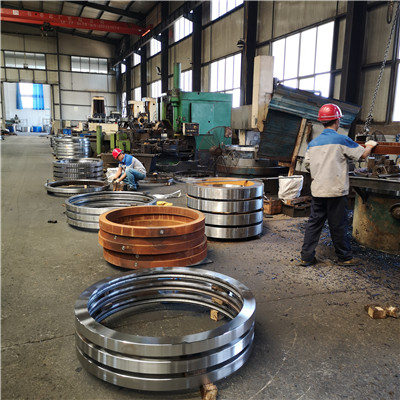 E.850.20.00.B External gear light type slewing ring bearing(838.1*672*56mm) for Food industry machinery