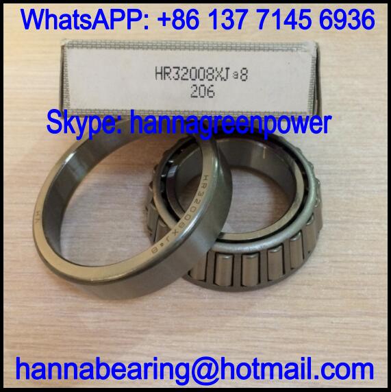 HR32008XJa8 Automobile Bearing / Tapered Roller Bearing 40x68x19mm