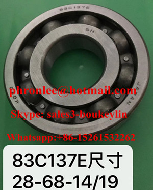 83C137E SH Deep Groove Ball Baering 28x68x14/19mm