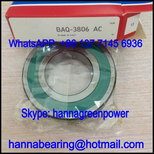BAQ-3806AC Automobile Steering Bearing / Four Point Contact Ball Bearing 40x80x18mm
