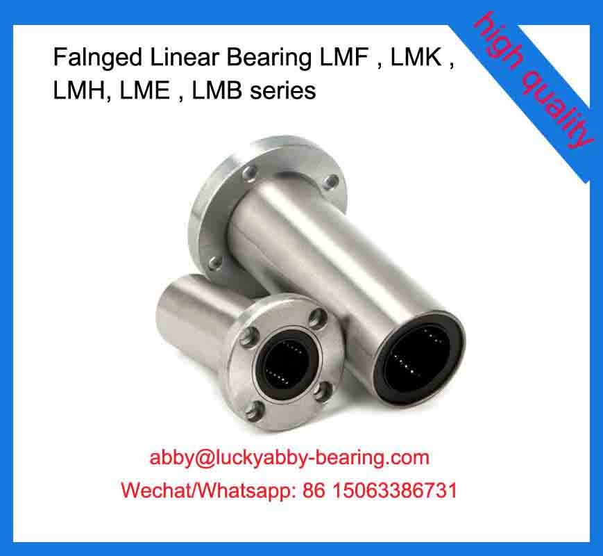 LMF10LUU Flanged Linear Bearing 10*19*55mm
