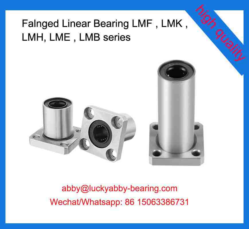 LMK10LUU Flanged Linear Bearing 10*19*55mm