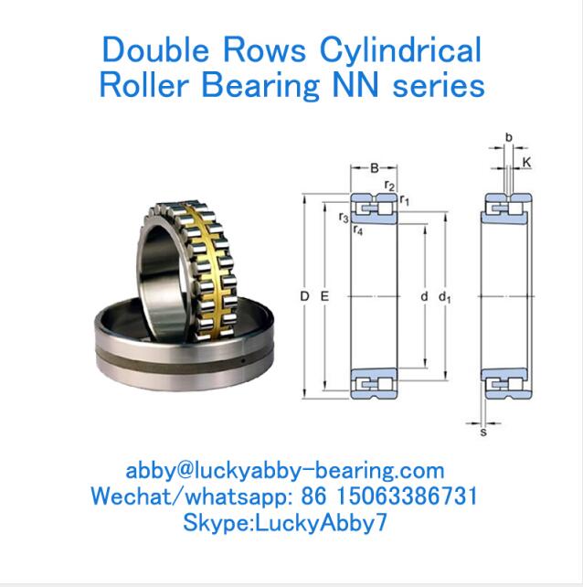 NN3006 TN/SP Double rows Cylindrical roller bearing 30mmX55mmX19mm