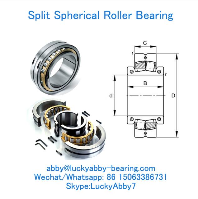 230SM530MA Split Spherical Roller Bearings 530MMX820MMX195MM, 230SM530