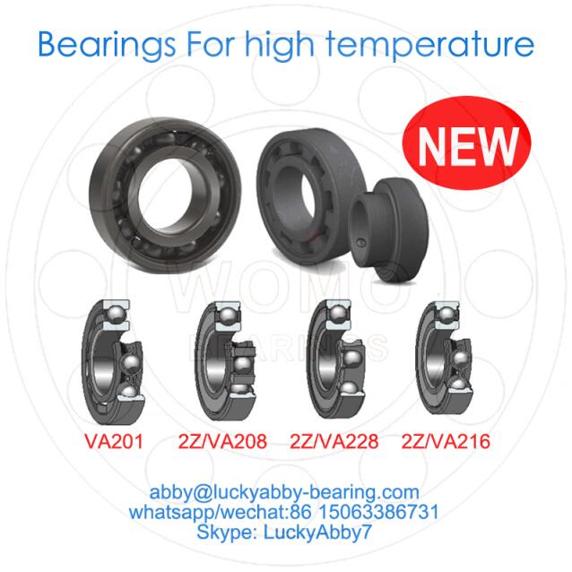 6010-2Z/VA208 Ball Bearings For High Temperature 50mm*80mm*16mm