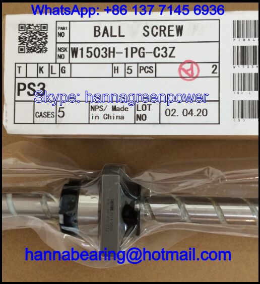 W1503H-1PG-C3Z Precision Ball Screw Units