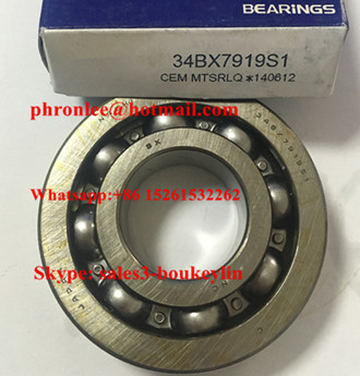 34BX7919SI Deep Groove Ball Bearing 34x79x19/22mm