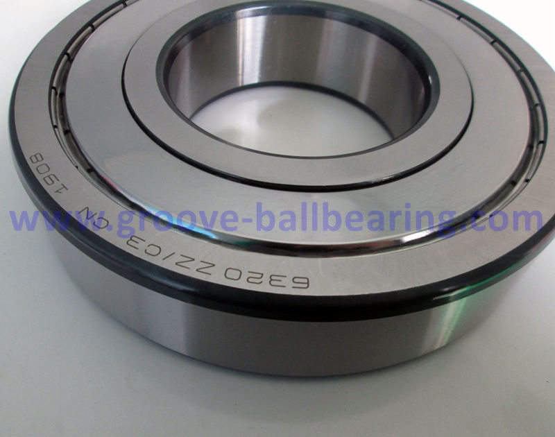 6320ZZ/C3 Radial Ball Bearing 100x215x47
