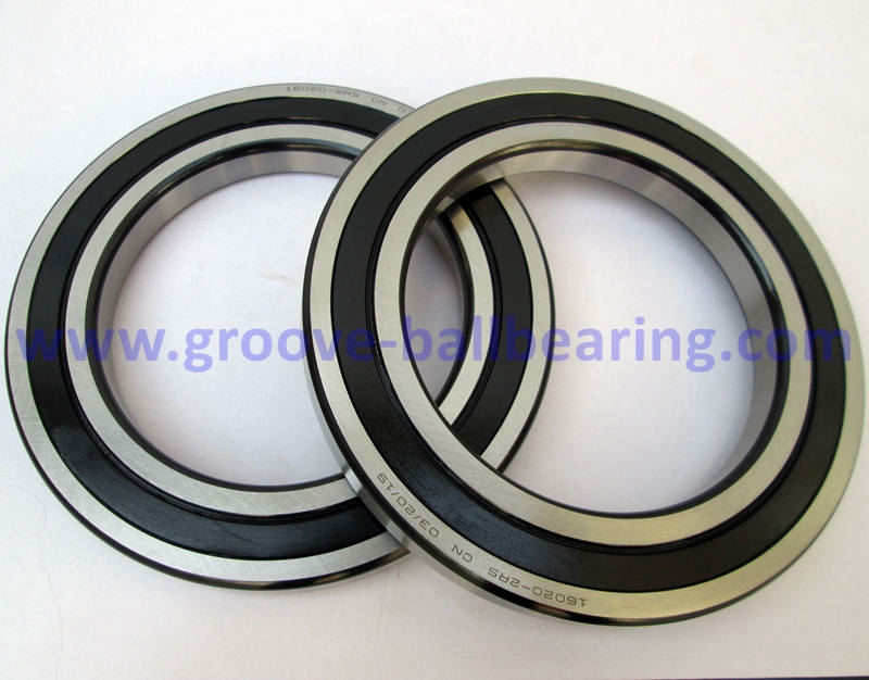 16020-2rs Precision Radial Deep Groove Bearing