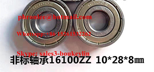 16100-2Z Deep Groove Ball Bearing 10x28x8mm