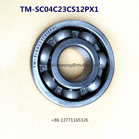 TM-SC04C23CS12PX1 Deep Groove Ball Bearing for Auto Gearbox Auto Transmission System 22x56x15mm