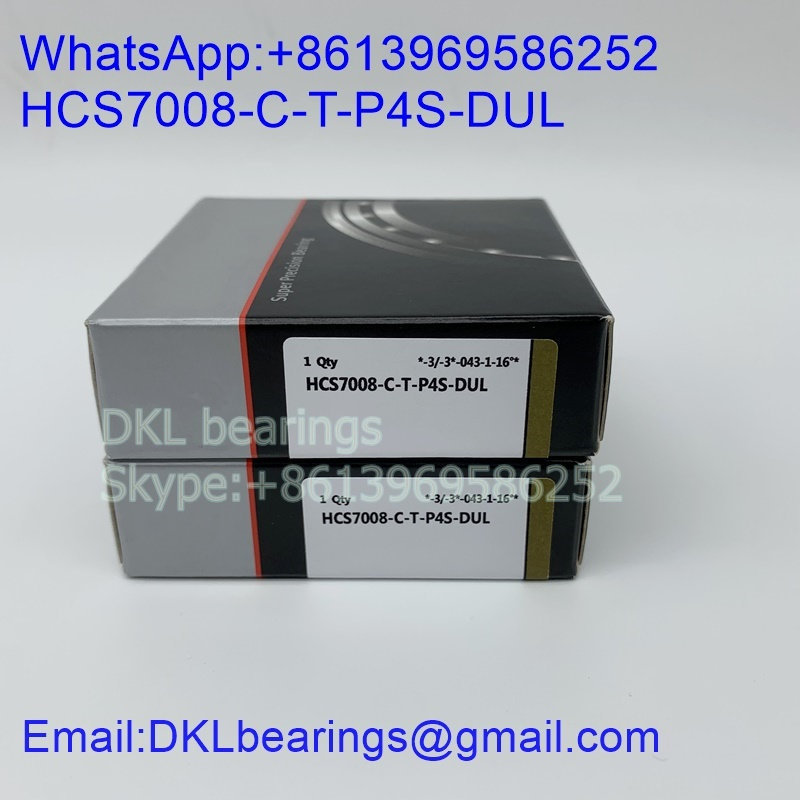 HCS7008-C-T-P4S-DUL Super precision angular contact ball bearing 40x68x30mm