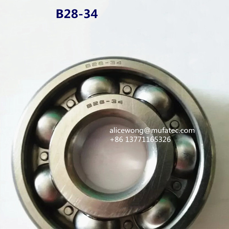 B28-34 Deep Groove Ball Bearings Auto Gearbox Spare Part Bearings 28x75x19mm