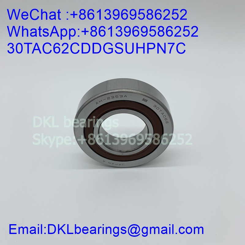 30TAC62CDDGSUHPN7C Axial angular contact ball bearing (size 30x62x15mm)