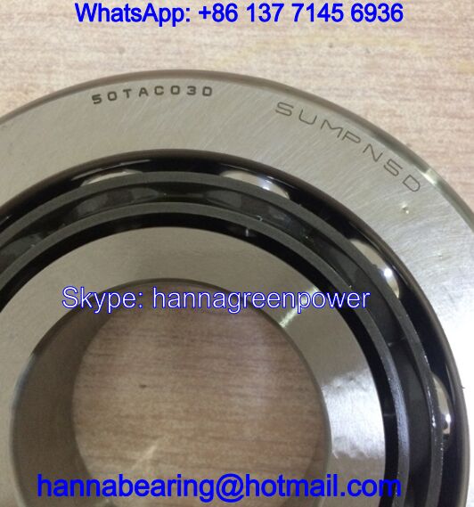 50TAC03 / 50TAC03AT85 Ball Screw Support Bearings 50*110*27mm