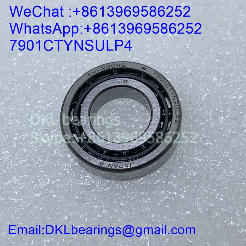 7901CTYNSULP5 Japan Super precision angular contact ball bearing (High quality) size 12*24*6 mm