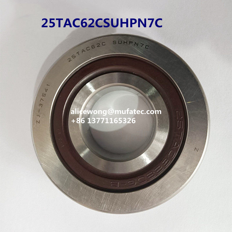 25TAC62BSUHPN7C Ball Screw Support Angular Contact Ball Bearings 25x62x15mm