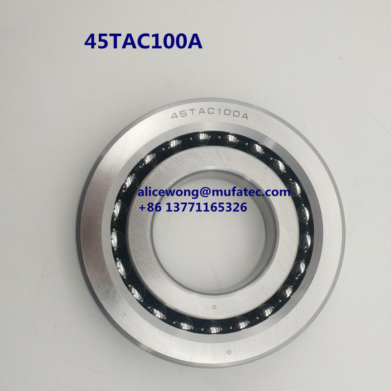 45TAC100A High Precision Shaft Bearing Angular Contact Ball Bearings 45x100x20mm