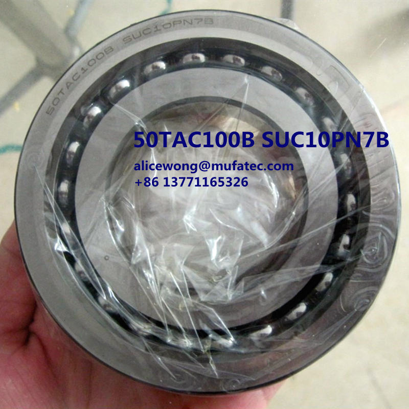 50TAC100B SUC10PN7B Ball Screw Support Bearings 50x100x20mm