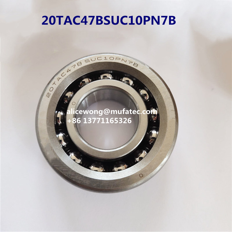 20TAC47BSUC10PN7B Ball Screw Support Bearings 20x47x15mm