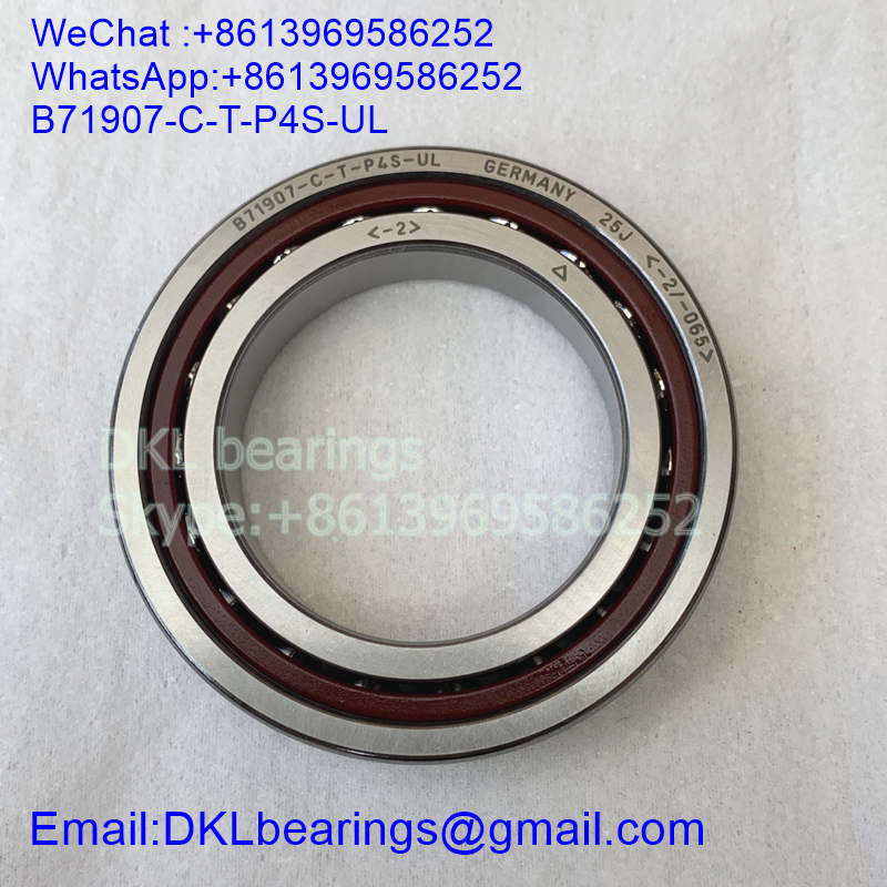B71907-C-T-P5S-UL Germany Super precision angular contact ball bearing (High quality) size 35*55*10 mm