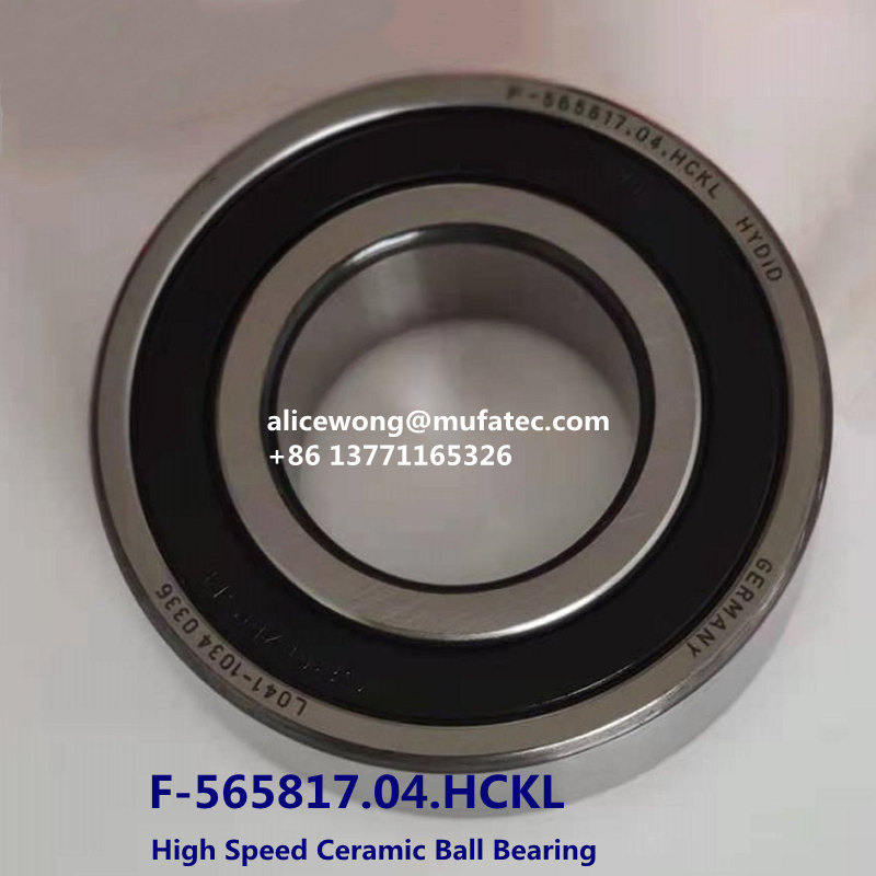 F-565817.04.HCKL High Speed Ceramic Ball Bearings for Servo Motors 35x72x23mm