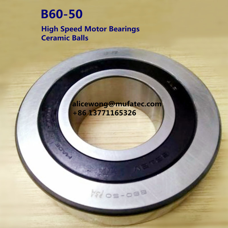 EPB60-50 B60-50 High Speed Ceramic Ball Bearings Used in Motor Devices 60x130x31mm