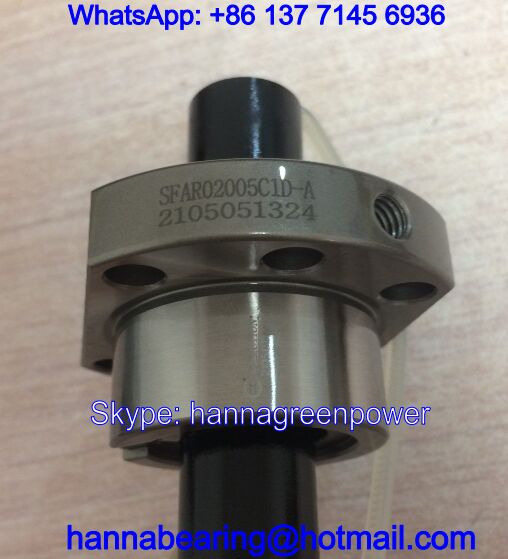 SFAR02005C1D / SFAR02005 Precision Ball Screw Nut 20*58*33mm