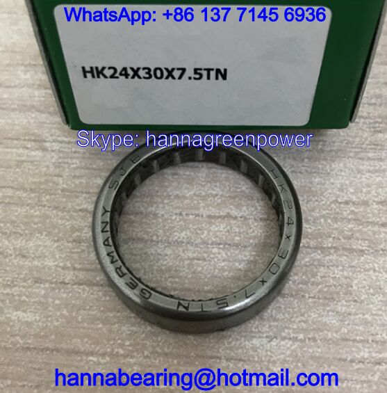 HK24X30X7.5TN / HK24X30X7.5 Needle Roller Bearings 24*30*7.5mm