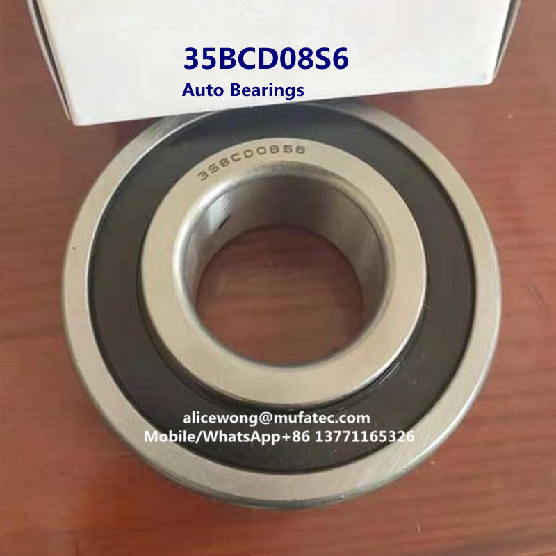 35BCD08S6 angular contact ball bearings for automobile wheel spare part bearings 35x80x28mm