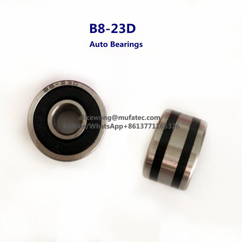 B8-23D automobile alternator bearings deep groove ball bearings 8x23x14mm