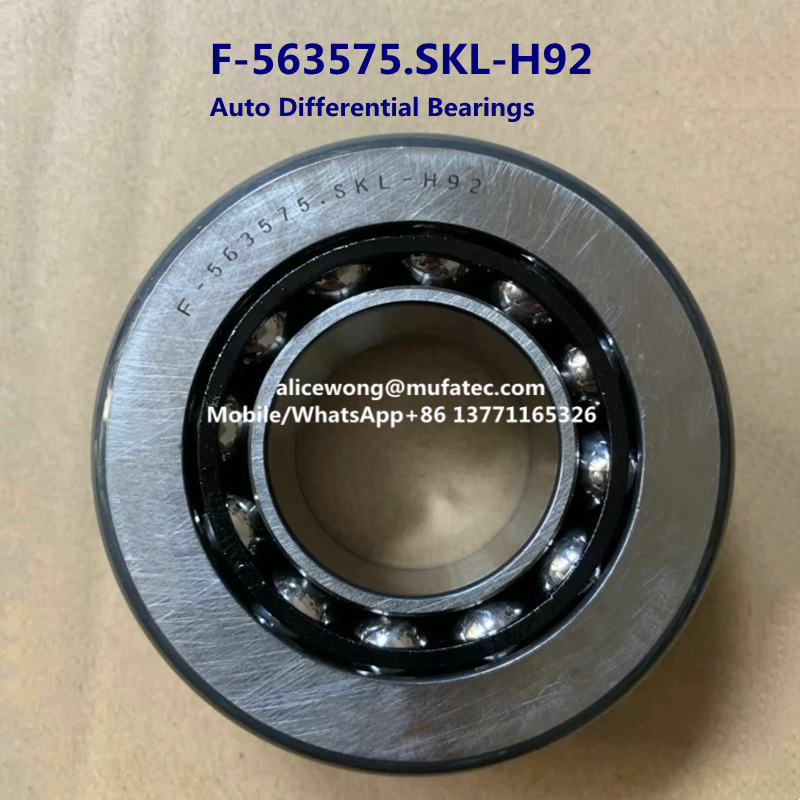 F-563575-SKL-H92 Automatic differential bearing ball bearings 36.512x81.275x27/33mm