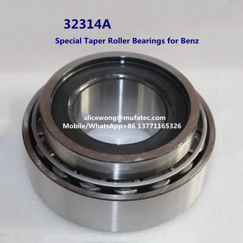 32314A Automotive Bearings Tapered Roller Bearings 75*150*54mm