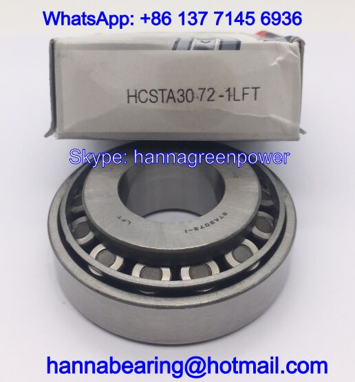 HCSTA3072-1LFT Auto Bearing / Tapered Roller Bearing 30x72x24mm