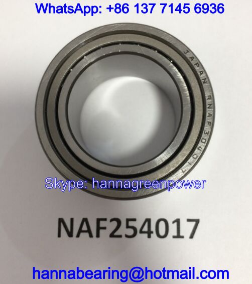 NAF254017 Needle Roller Bearing with Cage 25x40x17mm