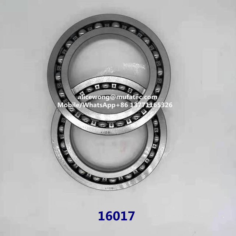 16017 thin wall deep groove ball bearings 85*130*14mm
