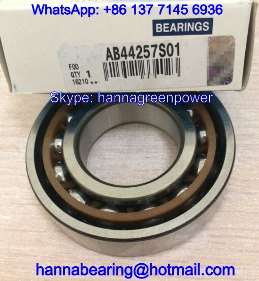 AB44257S01 Auto Gearbox Bearing / Deep Groove Ball Bearing 35*72*17mm