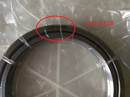 SX011818 Crossed roller bearing 90x150x13mm