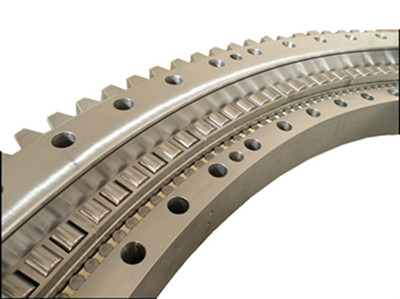 Custom R31.20.1600 tri-row roller slewing bearing for stacker reclaimer