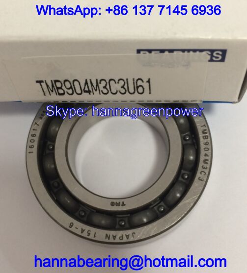 TMB904M3C3 JAPAN Deep Groove Ball Bearing 20*37*9mm, TMB904M3C3 bearing