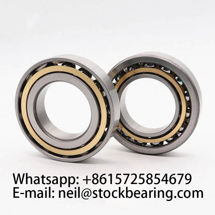 40BER19H High Speed Spindle Angular Contact Single Ball Bearings 40*62*12mm