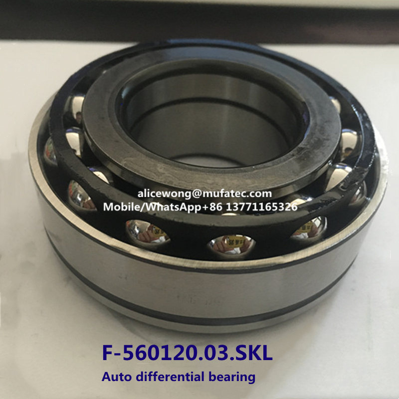F-560120.03.SKL auto differential bearing double row angular contact ball bearing 36.512x76.2x23/29.37mm
