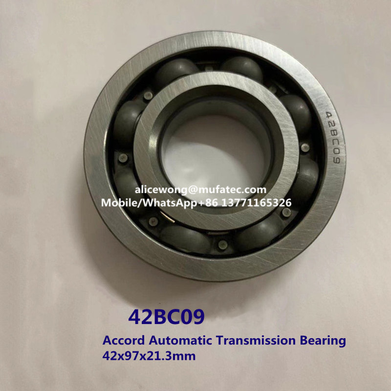 42BC09 automatic transmission bearing deep groove ball bearing 42x97x21.3mm