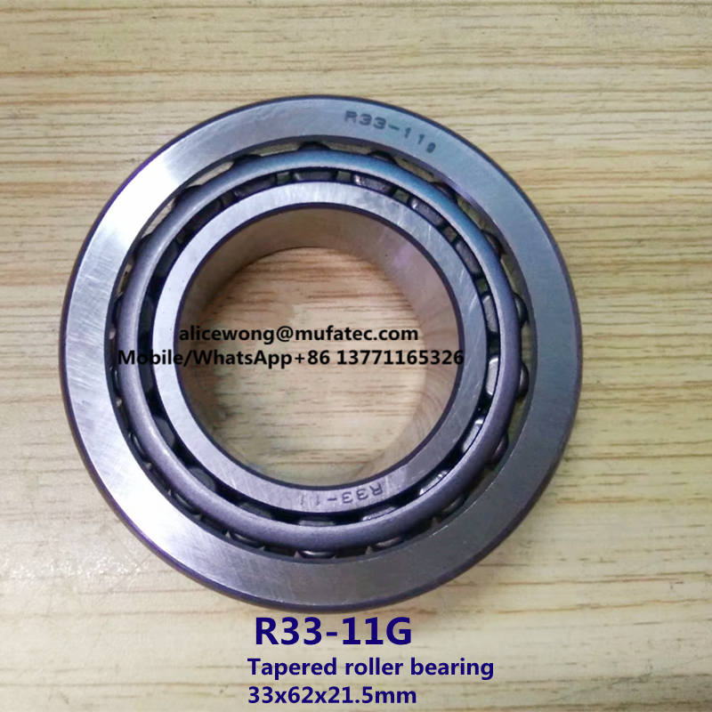 R33-11G inch tapered roller bearing 33x62x21.5mm