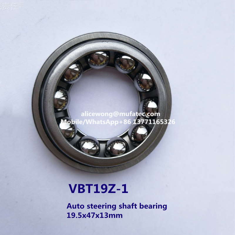 VBT19Z1 Auto Steering Shaft Bearing Angular Contact Ball Bearing 19