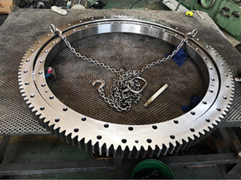 custom design 16317001 swing ball bearing for mining equipment